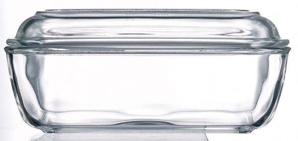 Маслянка кухонна Luminarc Butter Clear 17 см (N3913)