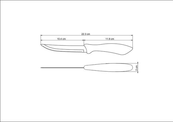 Ніж для стейка TRAMONTINA AFFILATA, 127 мм