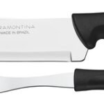 Набір ножів Tramontina Plenus black, 2 предмети