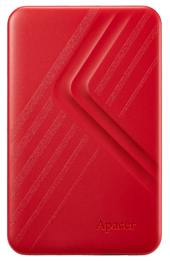 HDD накопичувач Apacer AC236 2TB (AP2TBAC236R-1) USB 3.0 Red