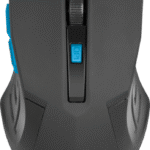 Мишка Defender Accura MM-275 Black-Blue (52275)