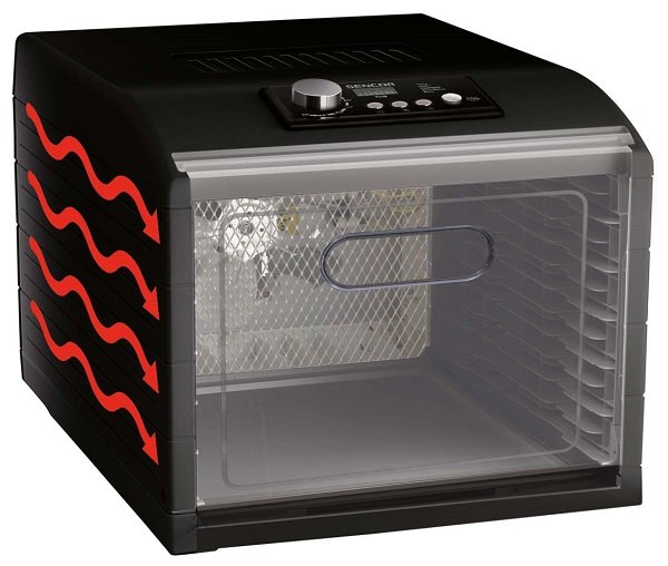 Сушки для фруктів і овочів Sencor SFD 6600BK