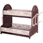 Cушка для посуду Violet House 0414 Ажур Cappuchino