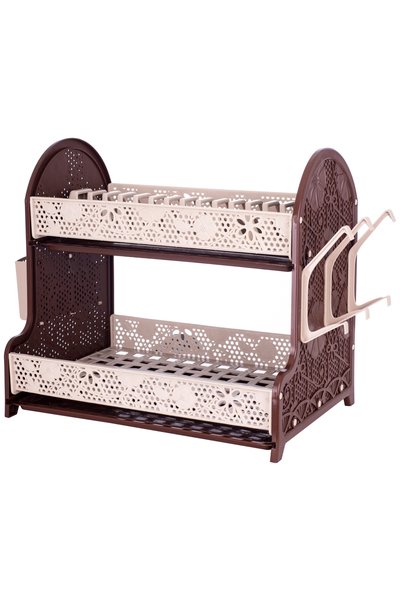 Cушка для посуду Violet House 0414 Ажур Cappuchino