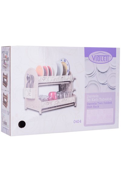 Cушка для посуду Violet House 0414 Ажур Cappuchino