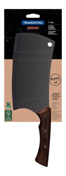 Ніж-тесак Tramontina Churrasco Black, 178 мм