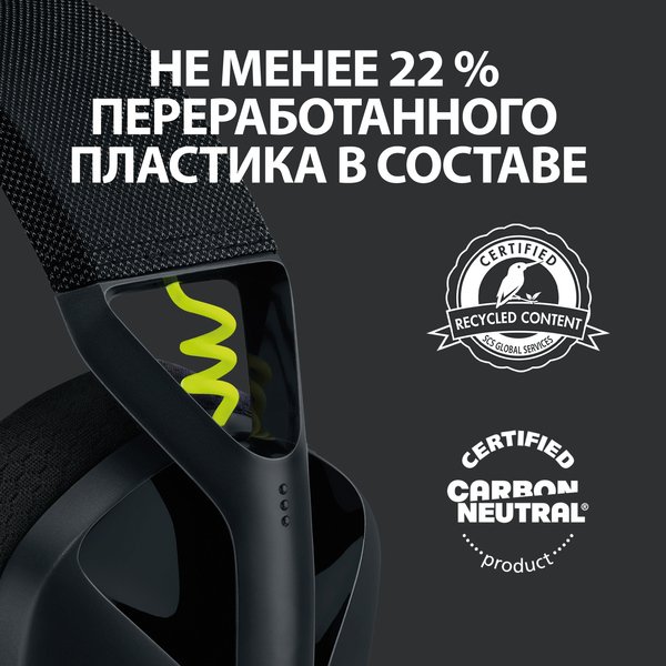 Гарнітура Logitech G435 LIGHTSPEED Wireless Gaming – Black