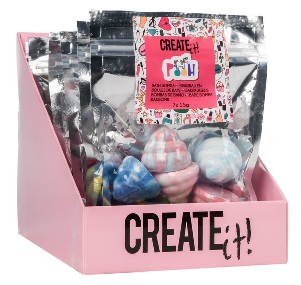 Набір для ванної Create IT! Райдужні бомбочки – 7шт.
