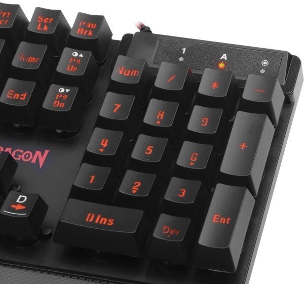 Клавіатура Redragon Yaksa K505 USB UKR Black (70392)