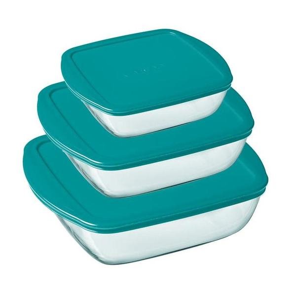 Форма з кришкою Pyrex Cook&Store, 28х20х8 см