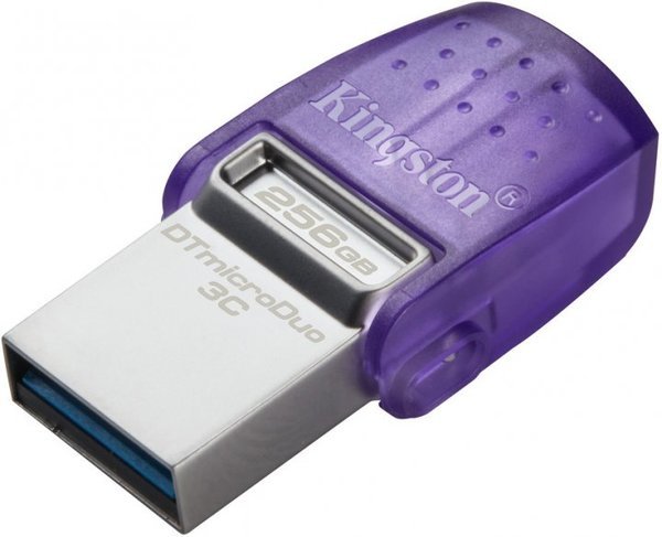USB флеш накопичувач Kingston 256GB DataTraveler microDuo 3C USB 3.2/Type C (DTDUO3CG3/256GB)
