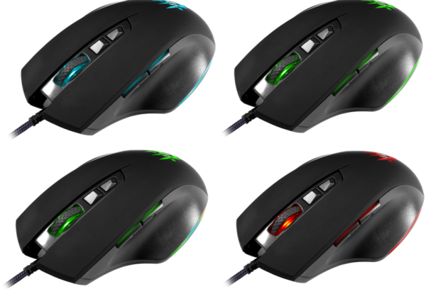 Миша Defender Wolverine GM-700L RGB, 7 кнопок, 12800 dpi (52700)