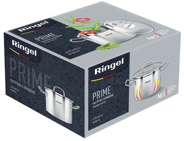 Кастрюля RINGEL Prime 18 см 2.6л
