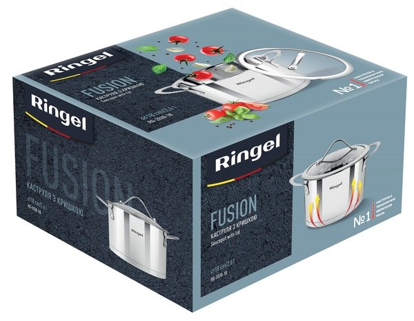 Кастрюля RINGEL Fusion 18 см 2.6л