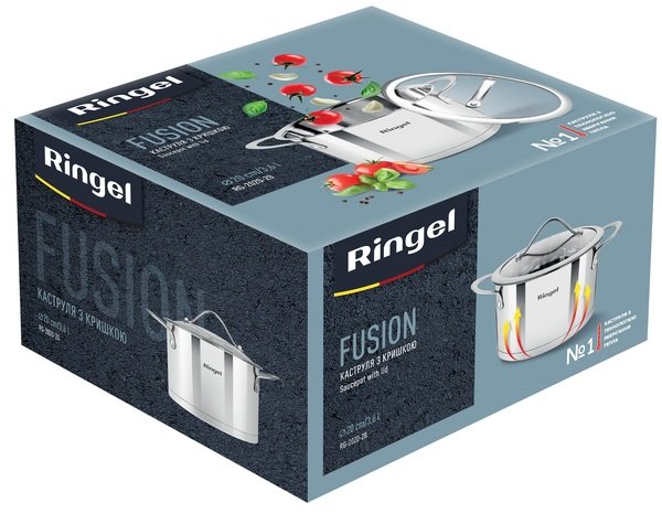 Кастрюля RINGEL Fusion 20 см 3.6л