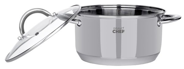 Каструля Bravo Chef 18 см (2.6 л) з кришкою