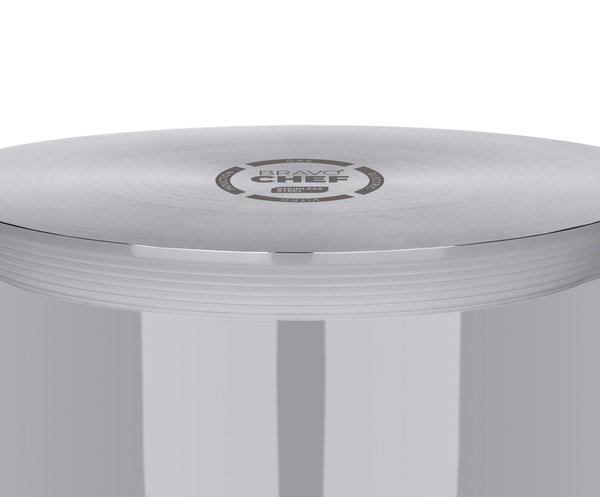 Каструля Bravo Chef 18 см (2.6 л) з кришкою