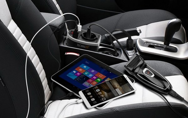 Автомобільний інвертор Technaxx TE13 Car Power Inverter with 2 USB Ports