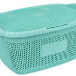 Кошик для білизни Violet House 1002 Віолетта Soft Mint 28 л