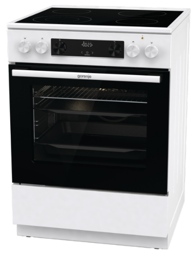Електрична плита Gorenje GECS 6C70 WC (FR6A4D-CEDA2)