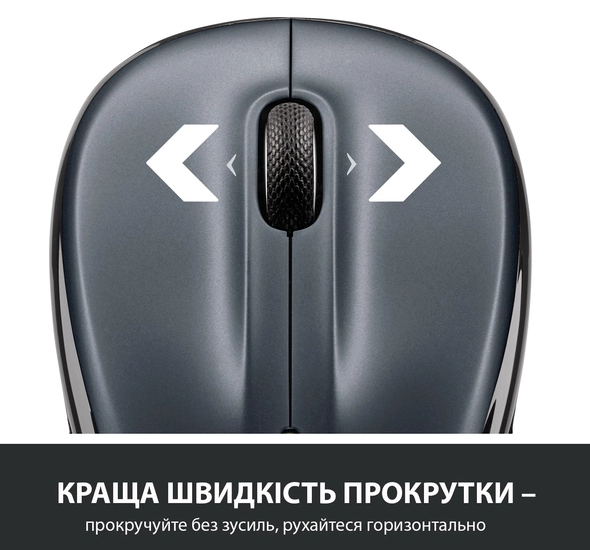 Мишка Logitech M325s Wireless Dark Silver (910-006812)