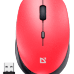 Мишка Defender Auris MB-027 Silent Wireless Red (52026)