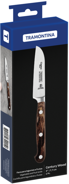 Ніж для овочів Tramontina Century Wood, 76 мм