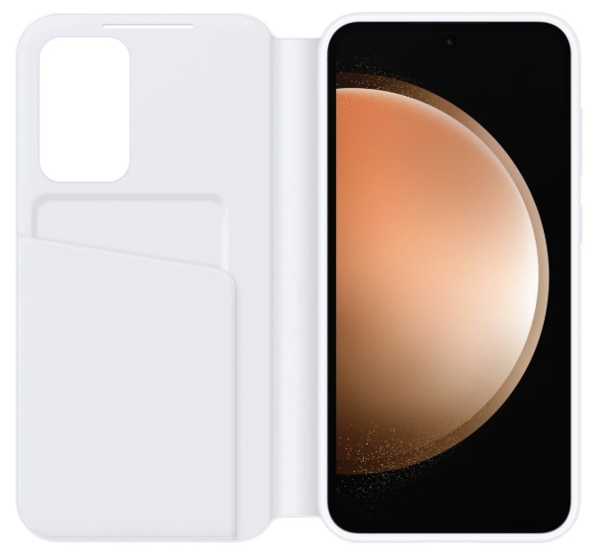 Чохол до мобільного телефона Samsung S23 FE Smart View Wallet Case White (EF-ZS711CWEGWW)