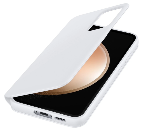 Чохол до мобільного телефона Samsung S23 FE Smart View Wallet Case White (EF-ZS711CWEGWW)