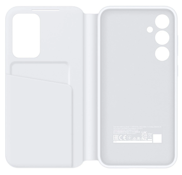 Чохол до мобільного телефона Samsung S23 FE Smart View Wallet Case White (EF-ZS711CWEGWW)