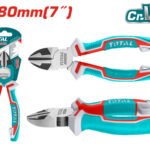 Кусачки діагональні TOTAL THT230706 L=180мм.