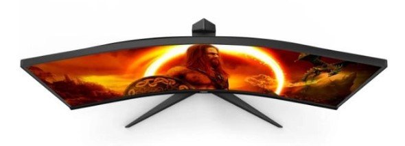 Монiтор 34″ AOC CU34G2XP/BK Black/Red