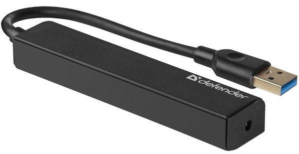 USB-хаб Defender Quadro Express USB3.0 (83204)