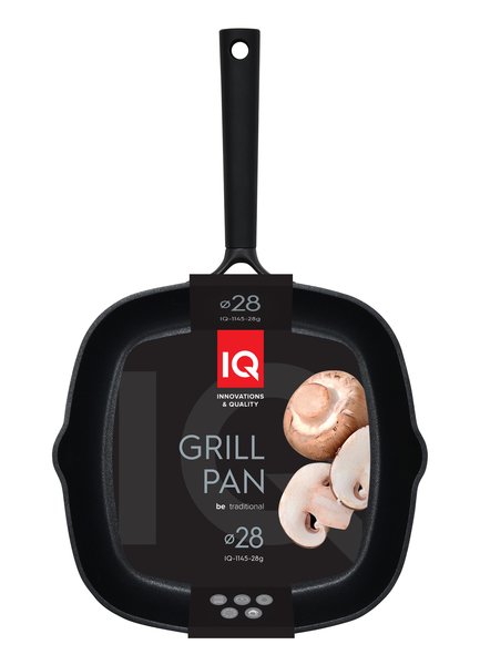 Сковорода-гриль IQ Be Traditional 28 см