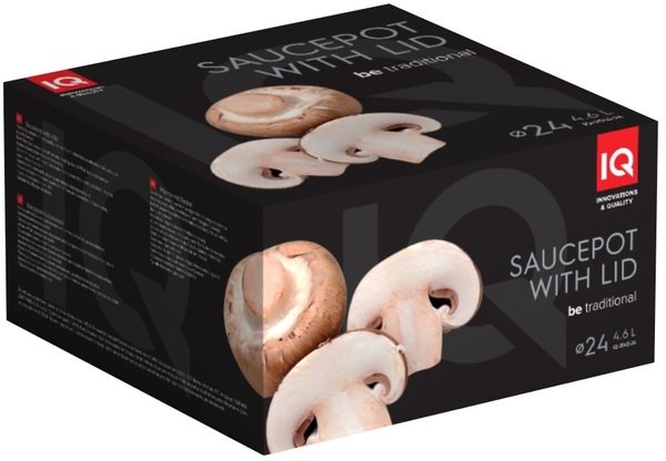 Каструля IQ Be Traditional 24 см (4.6 л)