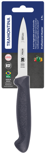 Ніж для овочів Tramontina Profissional Master grey, 76мм