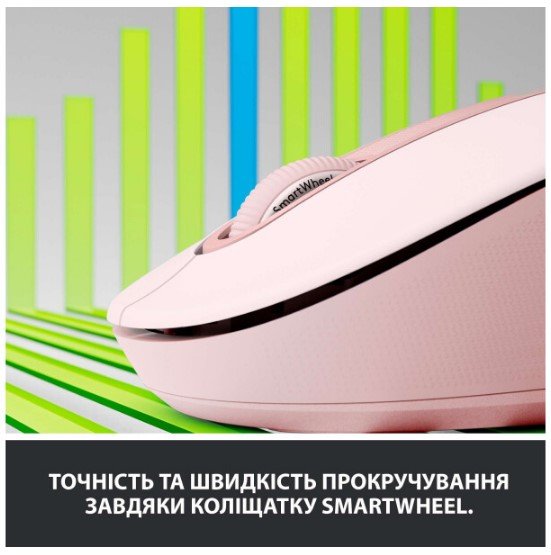 Миша Logitech Signature M650 L Wireless Rose (910-006237)