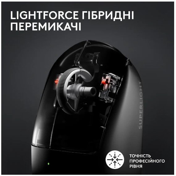 Миша Logitech G Pro X Superlight 2 Lightspeed White (910-006638)