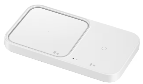 Бездротовий зарядний пристрій Samsung 15W Wireless Charger Duo w/o TA White (EP-P5400BWEGEU)