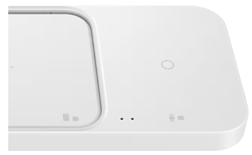 Бездротовий зарядний пристрій Samsung 15W Wireless Charger Duo w/o TA White (EP-P5400BWEGEU)