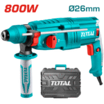 Перфоратор TOTAL TH308268 SDS-Plus, 800Вт, 0-1100об/хв