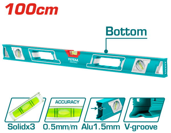 Рівень TOTAL TMT210086 L=1000 мм