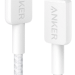 Кабель Anker 322 USB-C to USB-C – 0.9m Nylon White