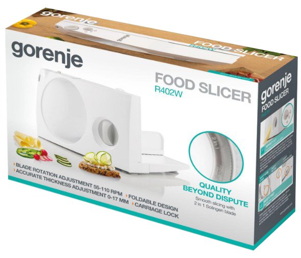 Дискова cкиборізка Gorenje R402W