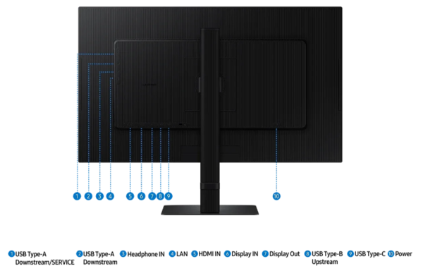 Монiтор 27″ Samsung LS27D604UAIXCI