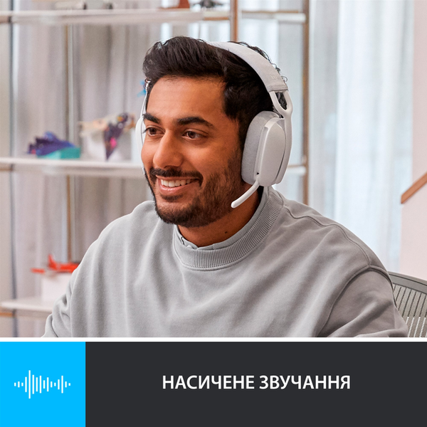 Гарнітура Logitech Zone Vibe 100 White (981-001219)