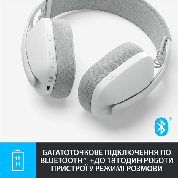 Гарнітура Logitech Zone Vibe 100 White (981-001219)