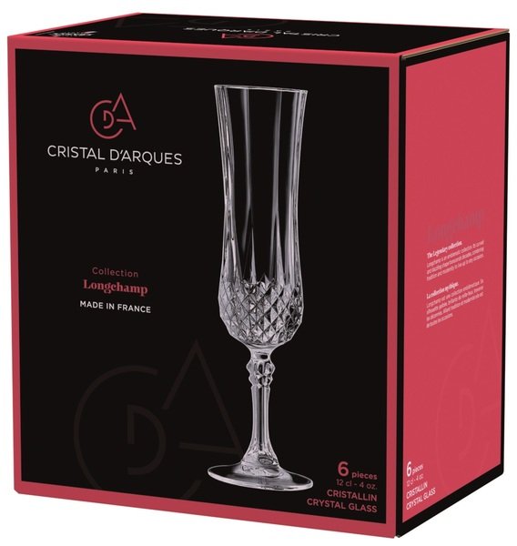 Келих CD’A LONGCHAMP /НАБІР/6х140 мл (L7553)