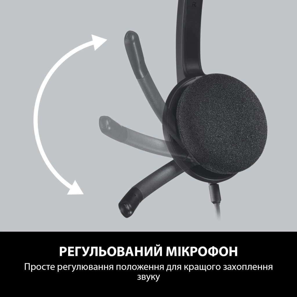 Гарнітура Logitech Stereo Headset H340