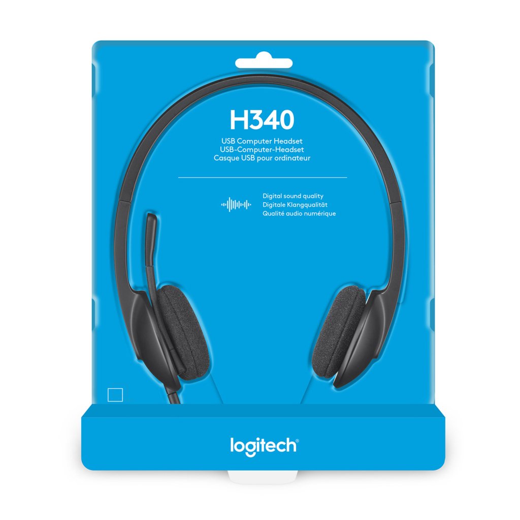 Гарнітура Logitech Stereo Headset H340